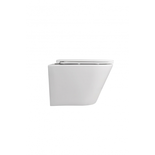 Подвесной унитаз безободковый Terminus Классик 540х365 белый